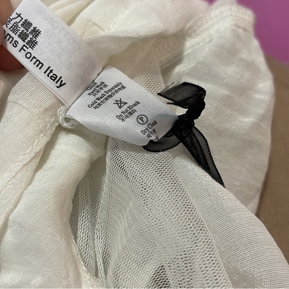 Supord Manage White Gold Beaded Bolero Cropped Jacket - Picture 9 of 13